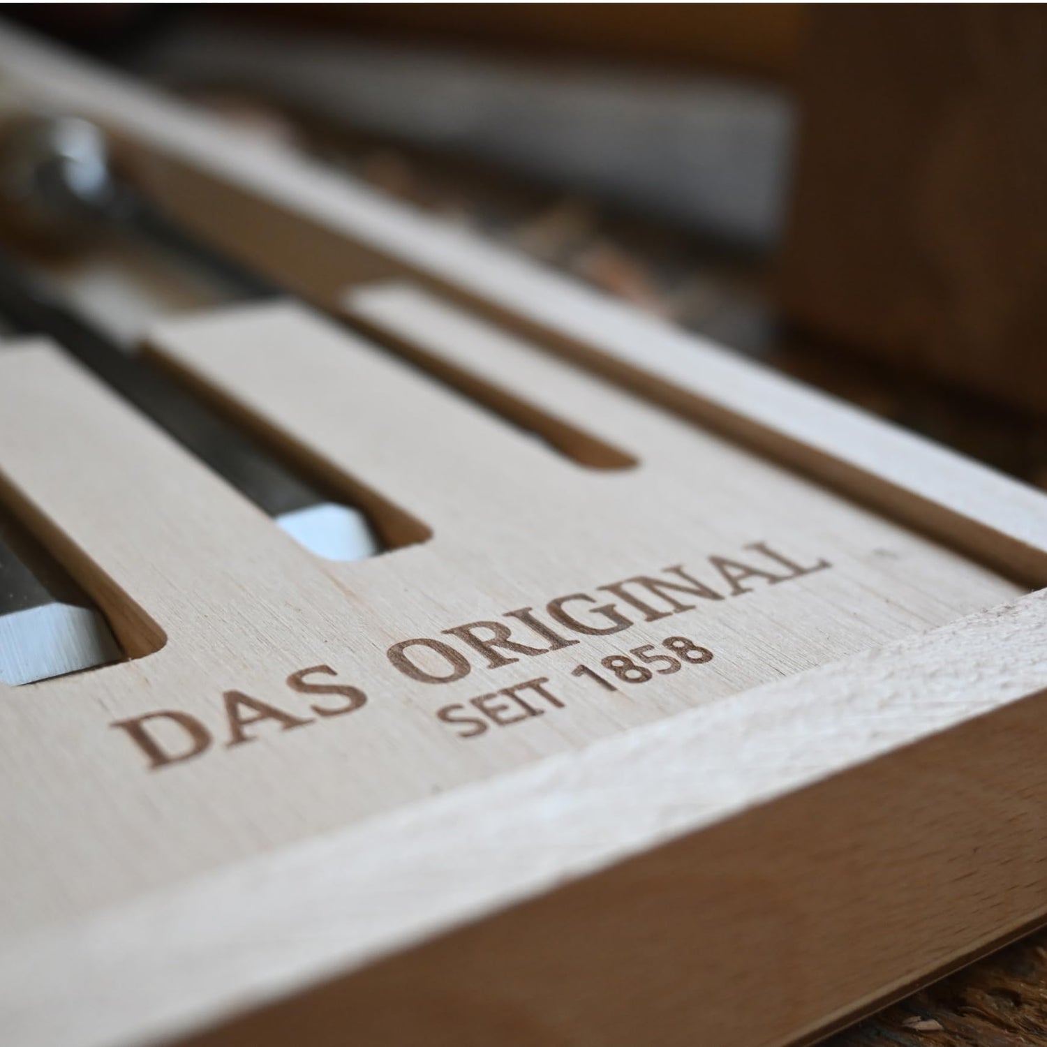 Kirschen 1101000 6-Piece Chisel Set in Wood Box Kirschen