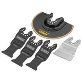DEWALT Oscillating Tool Blades Kit, 5 Piece (DWA4216) DEWALT
