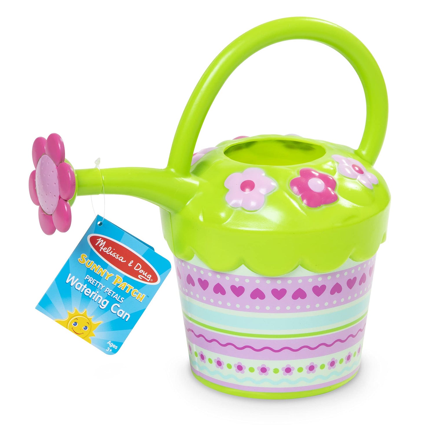 Melissa & Doug Sunny Patch Pretty Petals Flower Watering Can - Pretend Play Toy Melissa & Doug
