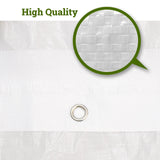 YardGrow 12 x 20 Feet Replacement Top Canopy Roof Cover for Carport Garage Shelter with Bungees, Frame Not Included (White) YardGrow