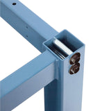 Global Industrial Workbench Frame-Blue, 72" W x 30" D Global Industrial