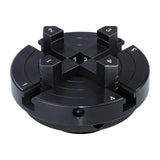 DEEFIINE 4 Inch Wood Lathe Chuck Set 1" x 8 tpi & 3/4"x16TPI Adapter, Self Centering 4 Jaw Wood Turning Chuck DEEFIINE