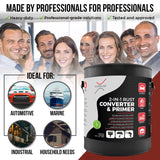 Xion Lab 2-in-1 Rust Converter & Metal Primer - Concentrate Covers Up to 4X More - Industrial Grade Water Based - UV Resistant Rust Reformer & Xion Lab