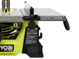 RYOBI ONE+ HP 18V Brushless Cordless 8-1/4 in. Compact Portable Jobsite Table Saw Kit with (2) 4.0 Ah Batteries and Charger RYOBI