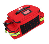 Lightning X Mid-Sized First Responder EMT Bag | LXMB25 | Fully Stocked w/ 240+ First Aid, EMS & Trauma Supplies - RED Lightning X Products