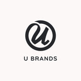 U Brands Farmhouse Linen Bulletin Board, 23"x17", White Wood Style Frame, Industrial Grade Pinning Surface U Brands
