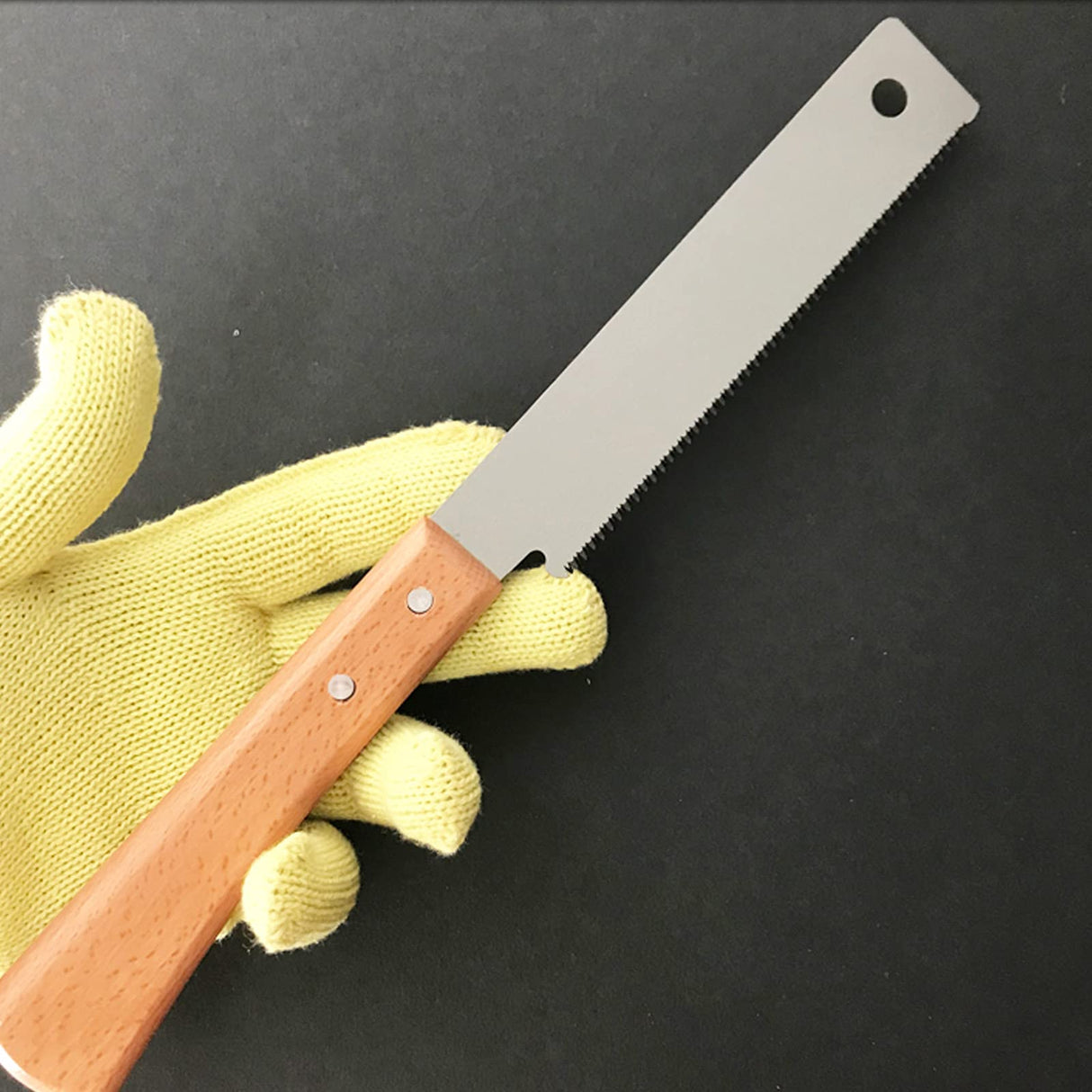 2pcs Hand Saw Set,12" Wood Saw, Flush Cut Saw and 26" Japanese Saw, Double Edge Japanese Saw,3-Edges Sharp Blade Ryoba Saw CDIYTOOL