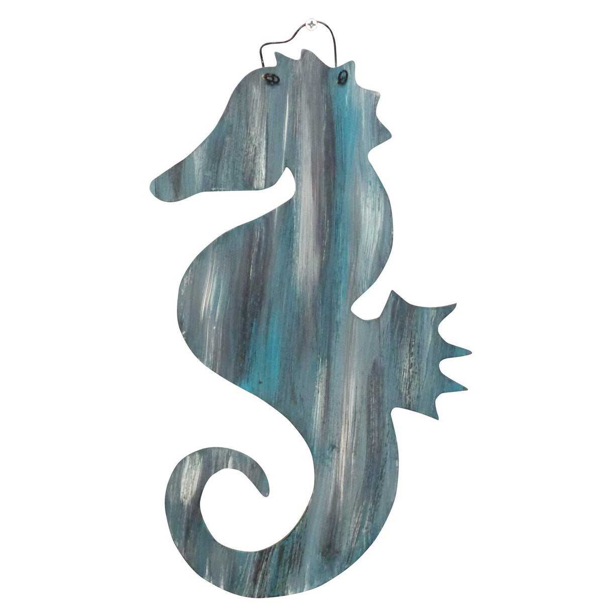 Seahorse Cutout Unfinished Wood Nautical Decor Beach House Decor Sea Animal MDF Shaped Canvas Style 1 Diverse Woodworking