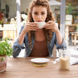 24 Pcs Round Bamboo Coasters 3.15 Inch Bamboo Wood Coasters Natural Wooden Coasters Bamboo Drink Cup Coasters Set for Coffee Table, Hot Drinks, Cold AWIZOM