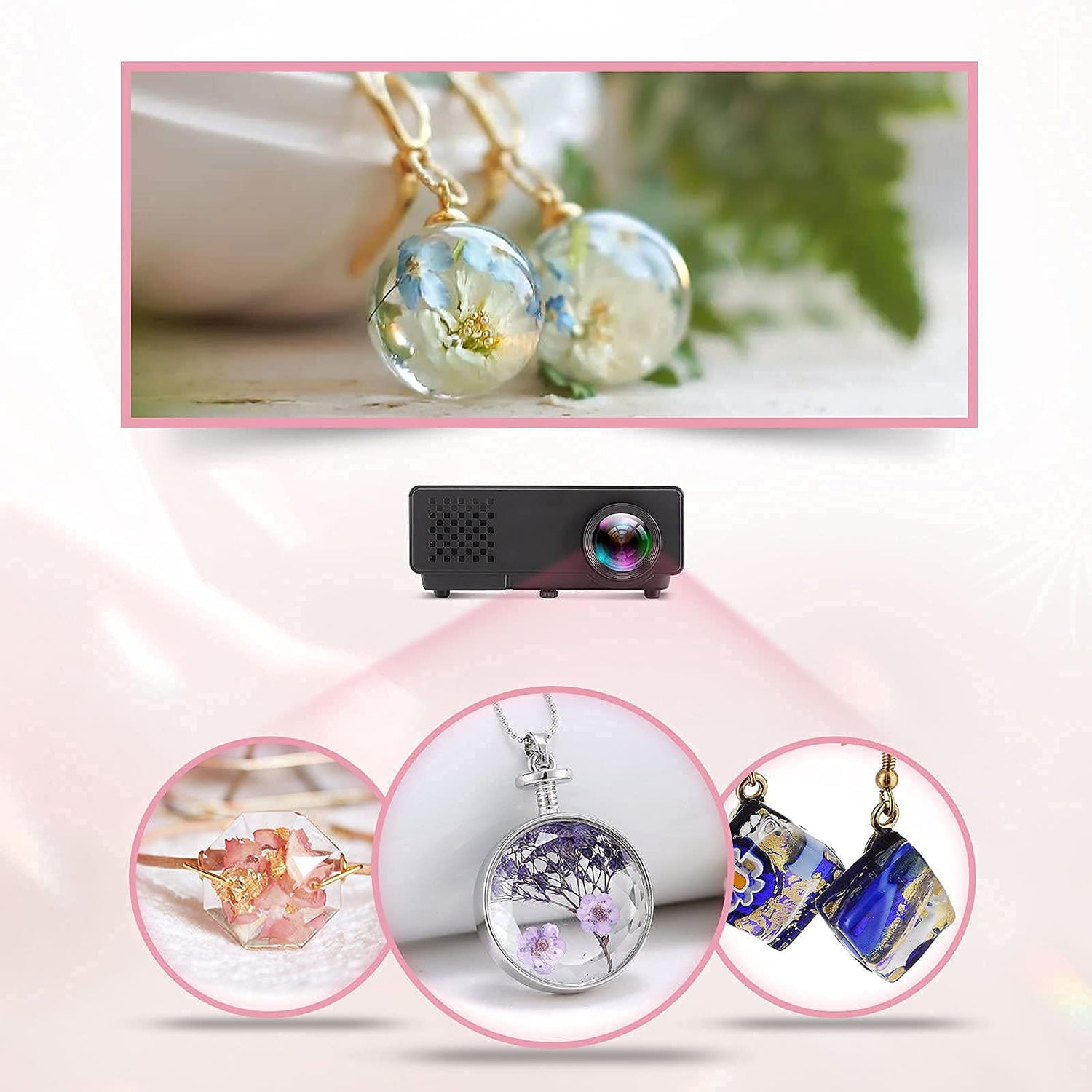 YIEHO UV Resin-200g Upgraded Crystal Clear Hard UV Curing Epoxy Resin Starter Supplies for Craft Jewelry Making YIEHO