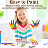 Beeveer 500 Pcs Wooden Words That Symbolize Attitudes Cutouts Bag of Words That Symbolize Attitudes to Give Mini Unfinished Wood Words That Symbolize Beeveer