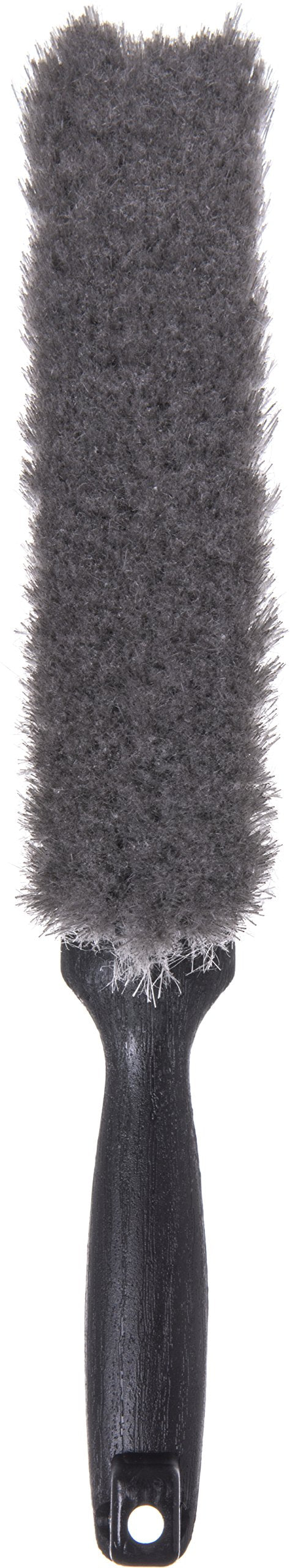 SPARTA Flo-Pac Counter Brush, Bench Brush, Dustpan Brush with Flagged Bristles for Counters, Floors, And Fireplace, 8 Inches, Gray SPARTA