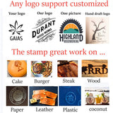 Custom Electric Branding Iron for Wood and Leather - Arokimi 350W Stamp for Unique Logos and Crafts Arokimi