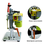 Electric Mini Drill Press, Precision Benchtop Drill Press, Two-way Hand Drill Press, 7 Speed Drilling Machine w/ B10 Chuck for 0.6-6mm Bits, Mefape Mefape