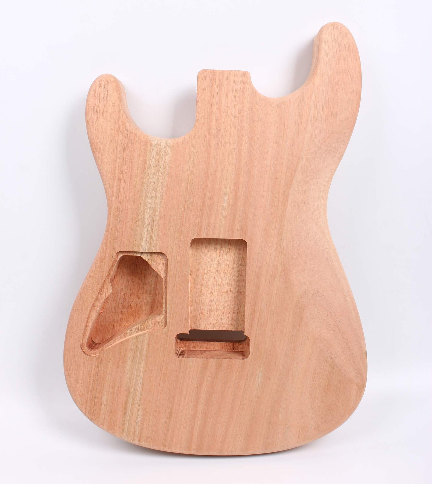 Unfinished Guitar Body mahogany Wood Electric Guitar replacement DIY Guitar St style - WoodArtSupply