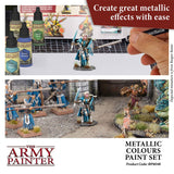 The Army Painter - Metallic Colours Paint Set - Hobby Acrylic Paint Set of 10 Metallic Acrylic Paint - Includes Tainted Gold Acrylic Paint Metallic - The Army Painter
