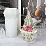 RESINWORLD Faceted Ring Cone Resin Mold + Set of Large Medium Small 3D Skull Resin Molds ResinWorld