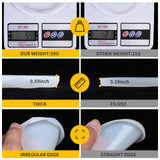 AOEDEO 4pcs Resin Coaster Molds for Epoxy Resin,4 pcs Diamond Edge Round Coaster Resin Molds for Resin Casting Epoxy Resin Molds for DIY Resin,Cups AOEDEO