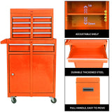 5-Drawer High Capacity Rolling Tool Chest with Wheels,Tool Box Combo Tool Storage Removable,Toolbox for Workshop and Mechanics Garage, Tool Storage Larmliss