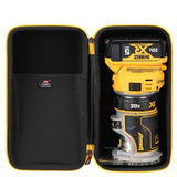 FBLFOBELI Hard EVA Storage Case for DEWALT 20V Max XR Cordless Router, Brushless, Case Only (DCW600B) FBLFOBELI