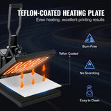 VEVOR Heat Press, 15x15 Power Heat Press Machine, Fast Heating, High Pressure Heat Press Machine for T-Shirt, Digital Industrial Sublimation Printer VEVOR