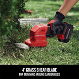 CRAFTSMAN V20 Cordless Handheld Grass Trimmer and Mini Hedge Trimmer Kit (CMCSS800C1) Craftsman