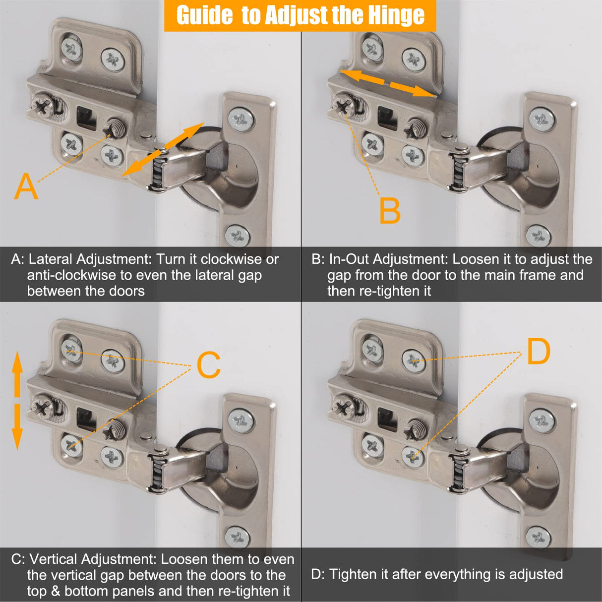 VINGLI Tall Pantry Storage Cabinet, 72'' Kitchen Pantry Cabinet, Freestanding Room Storage, Cupboard, 2 Door Pantry for Laundry Room, Kitchen, VINGLI