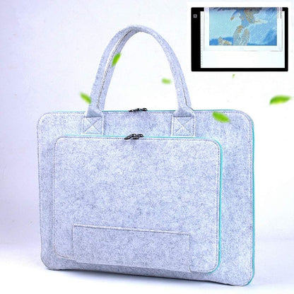 YYFQ Light Box Handheld Felt Bag Compatible with A4 Diamond Painting Light Board Storage Bag Diamond Painting Tools and Accessories - WoodArtSupply