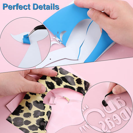 CAREGY HTV Heat Transfer Vinyl Bundle: 80 Pack 12" x 10" Iron on Vinyl for T-Shirt, 53 Assorted Colors for All Cutter Machine or Heat Press Machine CAREGY