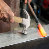 5 Packs 16 OZ Claw Hammer with Wood Handle, Perfect Gift for Your Husband, Dad, or Friends! Ideal for Woodworking, Repairing, and Nailing. by GENHAKON