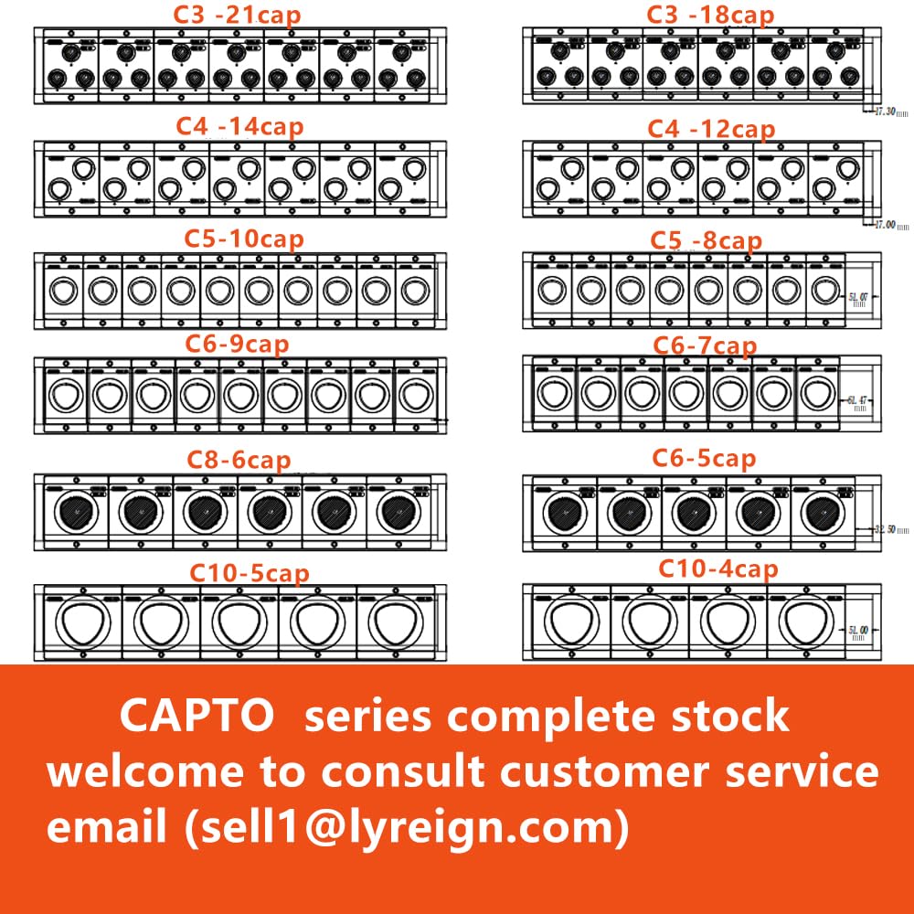 Tool Rack cat40 CNC Tool Rack Placed on The Desktop Small CNC Tool Storage Rack Placed on The Desktop Can be Used in CAPTO Series LYREIGN