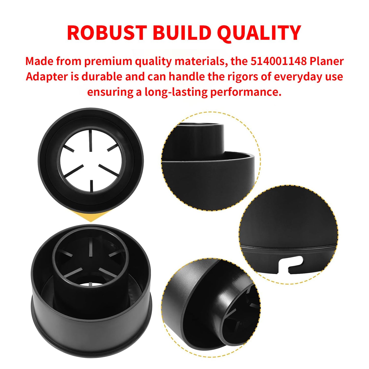 Thaekuns 5140011-48 514001148 Planer Adaptor for DeWalt DW735 DW735X Thaekuns