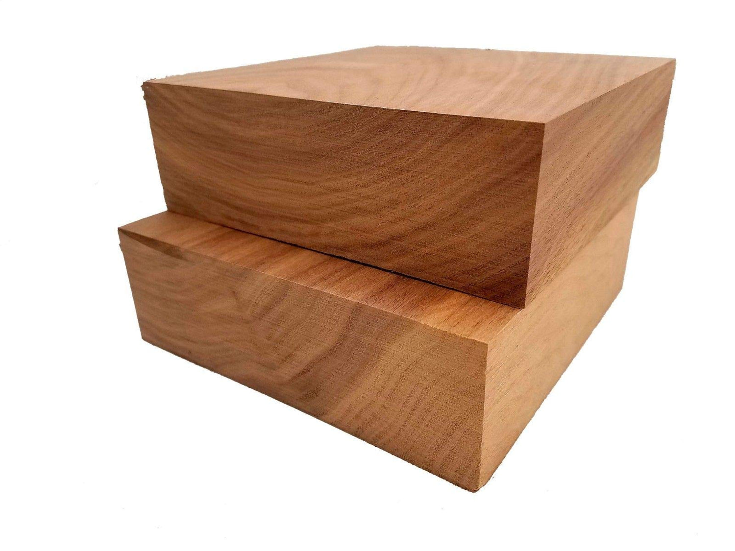 Black Walnut Bowl Blanks - 6" x 6" x 2" (2 Pcs) Barrington Hardwoods