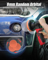 AVID POWER Buffer Polisher, 6-inch Dual Action/DA Polisher for Car Detailing, Random Orbital Car Buffer Polisher Waxer Kit with Variable Speed & 3 AVID POWER