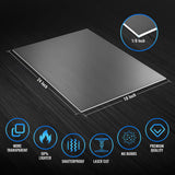 Langaelex Acrylic Sheets - 2 Pack of 18x24" 1/8" Thick Clear Cast Plexiglass for Picture Frame Glass Replacement, Projects Display & Painting - Laser Langaelex