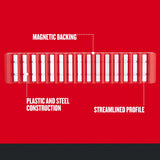 CRAFTSMAN Magnetic Screwdriver Holder, Tool Tray Storage Organizer (CMMT99418) Craftsman