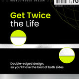 Smithology 12-Inch Planer Blades - for Delta Planer 22-540, 22-547, TP300, Double Edged Planer Knives, Made of High-Carbon Steel, Set of 2 Wood Smithology