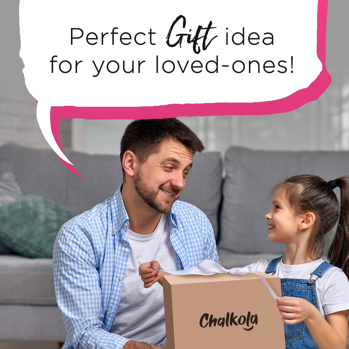 Chalkola Acrylic Paint Set for Adults & Kids - 56 Pcs Canvas Painting Kit with 32 Paints (22ml), 10 Brushes, 10 Canvases, Tabletop Easel, Palette, Chalkola