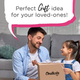 Chalkola Acrylic Paint Set for Adults & Kids - 56 Pcs Canvas Painting Kit with 32 Paints (22ml), 10 Brushes, 10 Canvases, Tabletop Easel, Palette, Chalkola