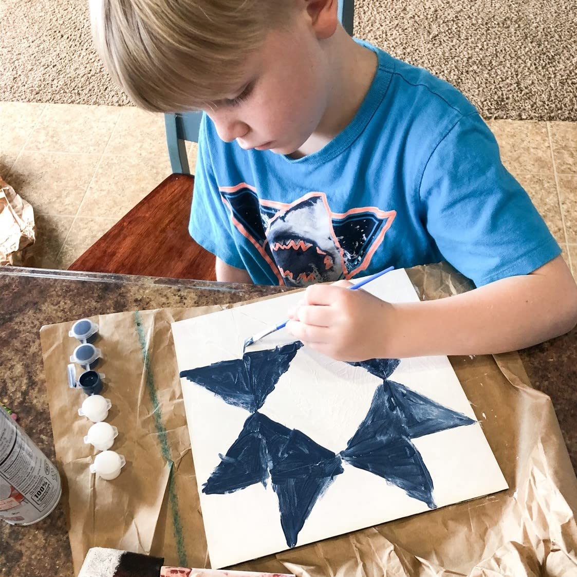 Unfinished Barn Quilt Square Wooden Sign, Country Decor Canvas Quilts Blocks (18 inches, Slip Knot) Generic