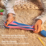 Air Dry Clay 36 Colors, Soft & Ultra Light, Modeling Clay for Kids with Accessories, Tools and Tutorials FLY FLAG