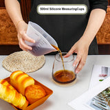 2 Pieces Large Silicone Measuring Cups 500ml Large Resin Mixing Pouring Silicone Cups for Epoxy Resin Jewelry Making (2 Pcs 500ml) Chistepper