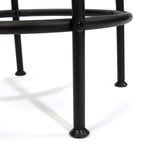 Craftsman Adjustable Height Work Shop Stool, 29 to 34-inches Tall, Rip-Resistant Padded Vinyl Seat, 300-lb Capacity, 360-degree Footrest, Non-Marring Craftsman