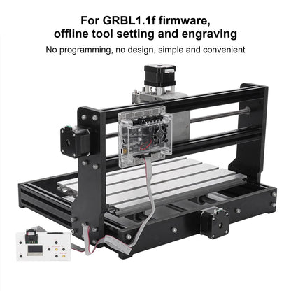 Engraving Machine Control Board, 3 Axis Grbl 1.1F V3.4 USB DIY Small CNC Engraving Machine Control Board - WoodArtSupply