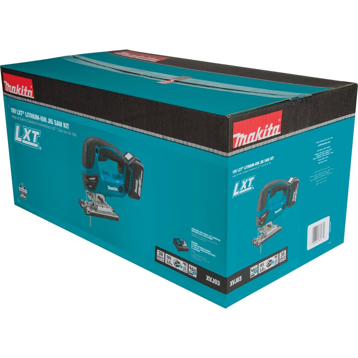 Makita XVJ03 18V LXT Lithium-Ion Cordless Jig Saw Kit (3.0Ah) Makita
