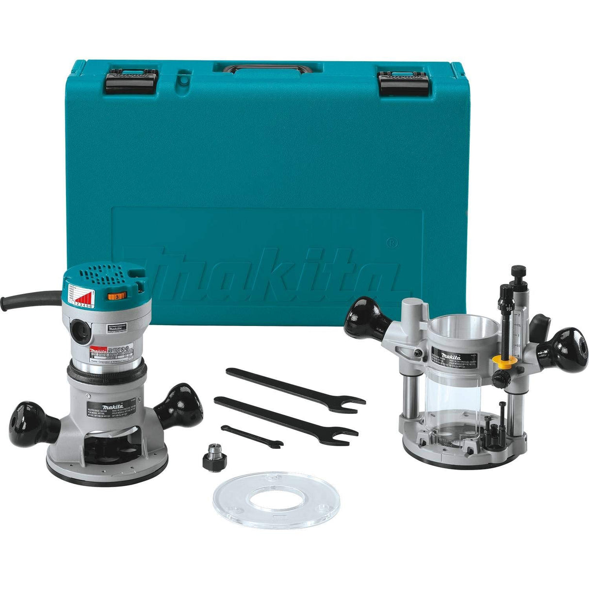 Makita RF1101KIT2 2-1/4 HP* Router Kit, with Plunge Base Makita