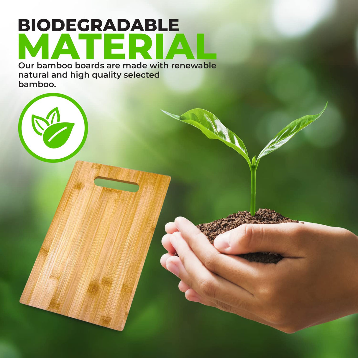 Bulk Plain Bamboo Cutting Board (Set of 12) | For Customized, Personalized Engraving Purpose | Wholesale Premium Blank Bamboo Board (Rectangular 12" Ven-Trap