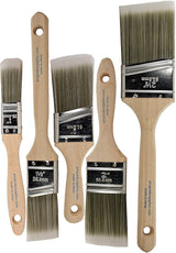 Pro Grade - Paint Brushes - 5 Ea - Paint Brush Set Pro Grade