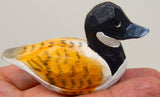 Selsela Canada Goose Figurine Decoration Handmade Wooden Statue Duck Art Decoy Carved Bird Geese Branta Small Animal Collectible Selsela