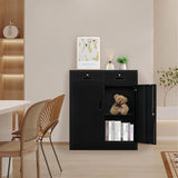 TaskStorz Metal Garage Storage Cabinets，Metal File Cabinet with 2 Locking Drawers, Lockable Storage Cabinets for Office, Home, Garage, Warehouse TaskStorz